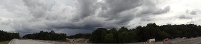 Hurricane Irene Clouds
Panoramic Photo. NC 54 and Triangle Expressway.
August 26, 2011 at 4:04 pm.

35.897576, -78.876216
